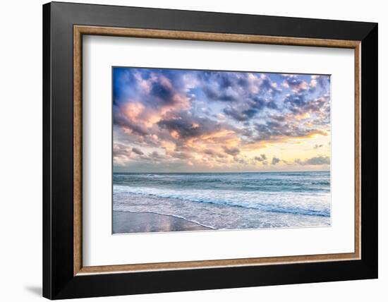 Evening Tide-Mary Lou Johnson-Framed Photo