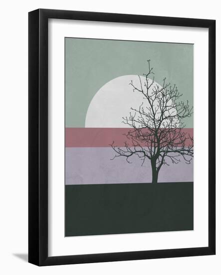 Evening Tree-Jasmine Woods-Framed Art Print