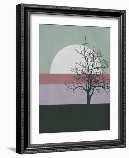 Evening Tree-Jasmine Woods-Framed Art Print