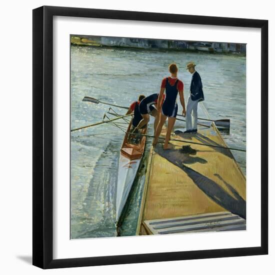 Evening Trial, Henley, 1999-2000-Timothy Easton-Framed Giclee Print