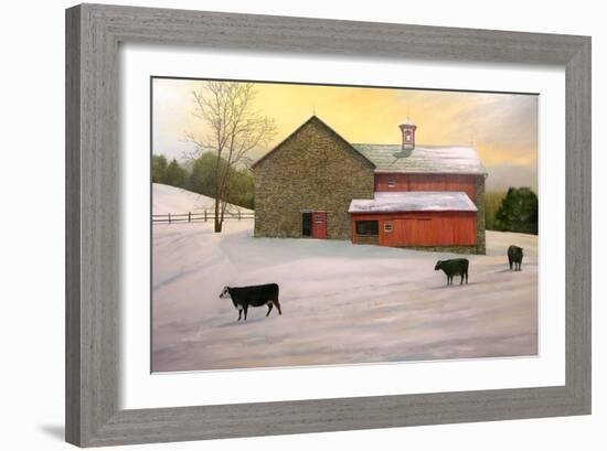 Evening Turnout-Jerry Cable-Framed Art Print