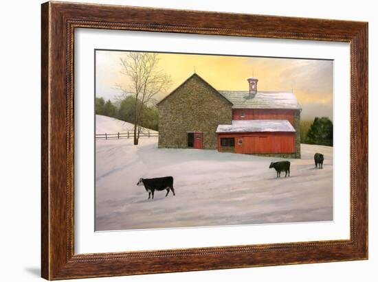 Evening Turnout-Jerry Cable-Framed Art Print