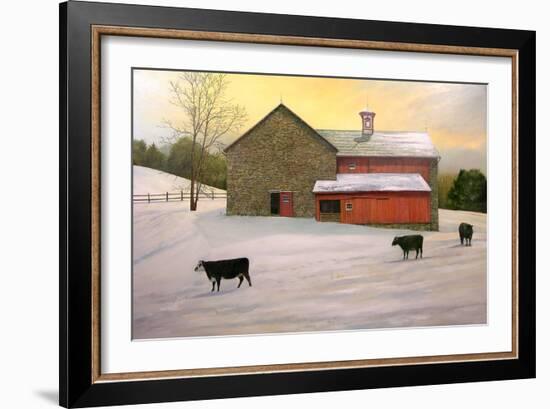 Evening Turnout-Jerry Cable-Framed Art Print