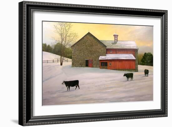 Evening Turnout-Jerry Cable-Framed Art Print