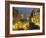 Evening View from Trafalgar Square Down Whitehall with Big Ben in the Background, London, England-Roy Rainford-Framed Photographic Print