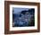 Evening View of Capri Town from Via Castello, Bay of Naples, Campania, Italy-Walter Bibikow-Framed Photographic Print