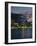 Evening View of City Skyline Across Harbour, Auckland, Central Auckland, North Island, New Zealand-Neale Clarke-Framed Photographic Print