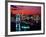 Evening View of Rainbow Bridge-null-Framed Photographic Print