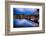 Evening View of the New Hope-Lambertville Bridge, New Hope, Pennsylvania-George Oze-Framed Photographic Print