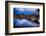 Evening View of the New Hope-Lambertville Bridge, New Hope, Pennsylvania-George Oze-Framed Photographic Print