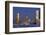 Evening View over the Elbe on Hanse Trade Centre and the Elbphilharmonie-Uwe Steffens-Framed Photographic Print