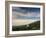 Evening View Towards the Hilltop Town of Montepulciano and the Church of San Biagio, Montepulciano-Lee Frost-Framed Photographic Print