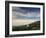 Evening View Towards the Hilltop Town of Montepulciano and the Church of San Biagio, Montepulciano-Lee Frost-Framed Photographic Print