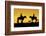 Evening Visit-Barry Hart-Framed Art Print