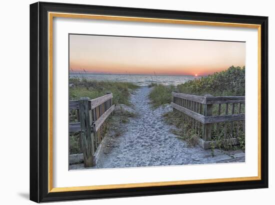 Evening Walk-Mary Lou Johnson-Framed Art Print