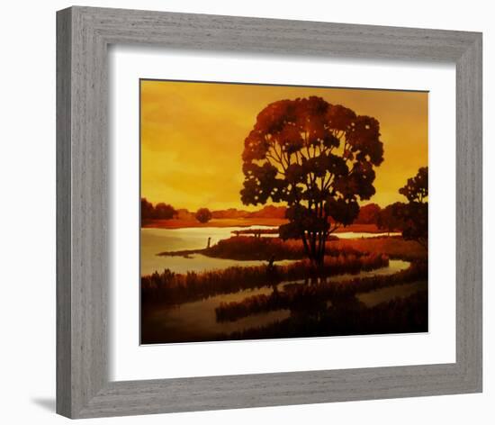 Evening Water I-Graham Reynolds-Framed Art Print