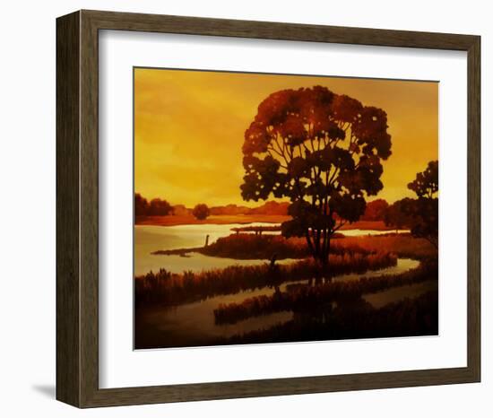 Evening Water I-Graham Reynolds-Framed Art Print