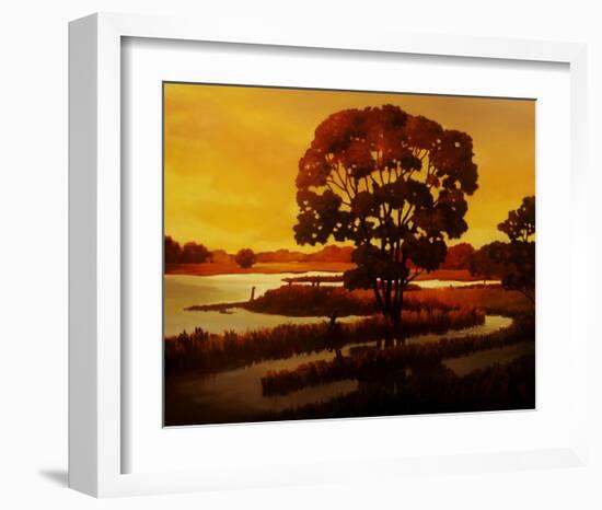 Evening Water I-Graham Reynolds-Framed Art Print