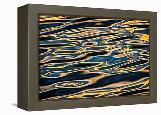 Evening Water Series #1-Ursula Abresch-Framed Premier Image Canvas
