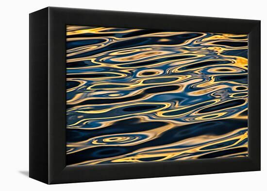 Evening Water Series #1-Ursula Abresch-Framed Premier Image Canvas