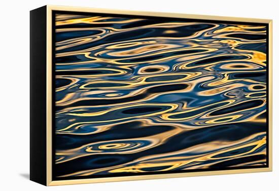 Evening Water Series #1-Ursula Abresch-Framed Premier Image Canvas
