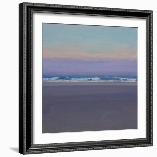 Evening Waves-John Miller-Framed Giclee Print