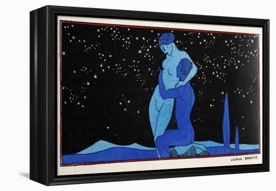 Evening-Georges Barbier-Framed Premier Image Canvas