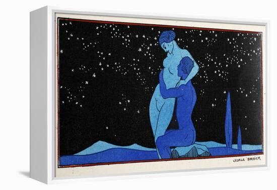 Evening-Georges Barbier-Framed Premier Image Canvas
