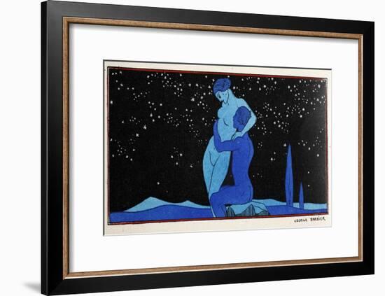 Evening-Georges Barbier-Framed Giclee Print