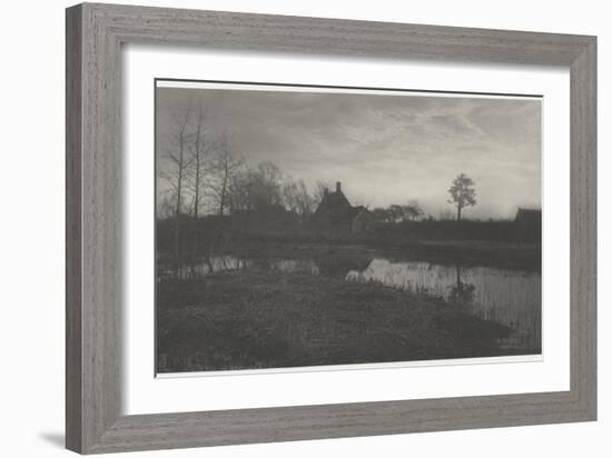 Evening-Peter Henry Emerson-Framed Giclee Print