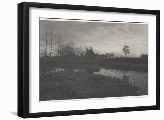 Evening-Peter Henry Emerson-Framed Giclee Print