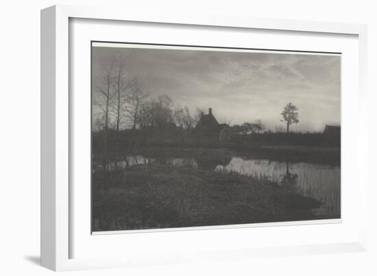 Evening-Peter Henry Emerson-Framed Giclee Print