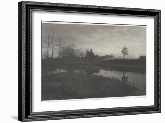 Evening-Peter Henry Emerson-Framed Giclee Print