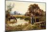 Evening-Henry John Yeend King-Mounted Giclee Print