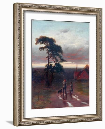 Evening-John MacWhirter-Framed Giclee Print