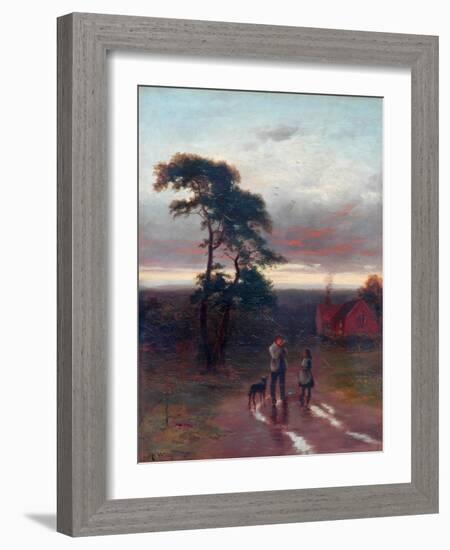 Evening-John MacWhirter-Framed Giclee Print