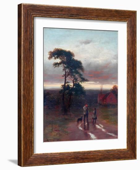 Evening-John MacWhirter-Framed Giclee Print