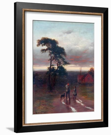 Evening-John MacWhirter-Framed Giclee Print