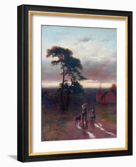Evening-John MacWhirter-Framed Giclee Print