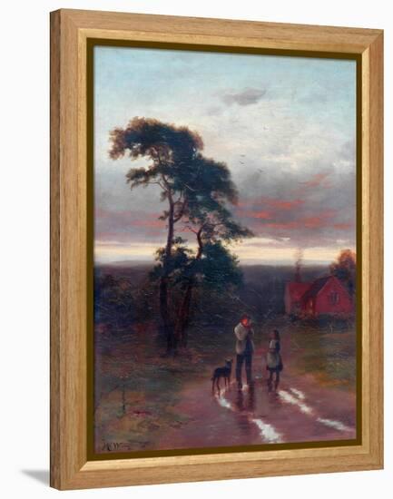 Evening-John MacWhirter-Framed Premier Image Canvas