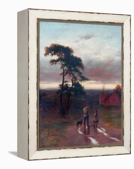 Evening-John MacWhirter-Framed Premier Image Canvas