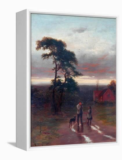 Evening-John MacWhirter-Framed Premier Image Canvas