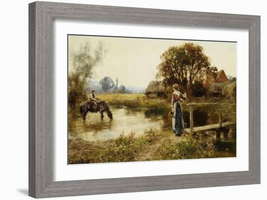 Evening-Henry John Yeend King-Framed Giclee Print