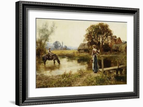 Evening-Henry John Yeend King-Framed Giclee Print