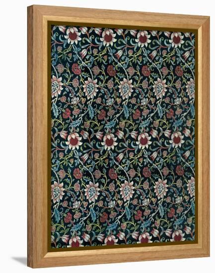 Evenlode, C.1883 (Cotton)-William Morris-Framed Premier Image Canvas