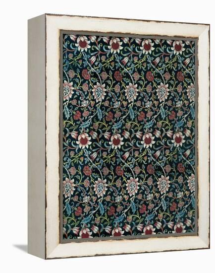 Evenlode, C.1883 (Cotton)-William Morris-Framed Premier Image Canvas