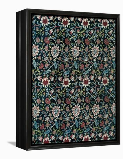 Evenlode, C.1883 (Cotton)-William Morris-Framed Premier Image Canvas