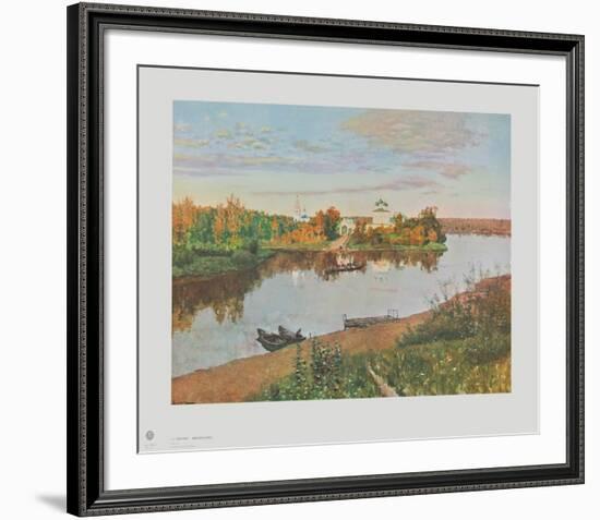 Eventide-Isaak Iljic Lewitan-Framed Collectable Print