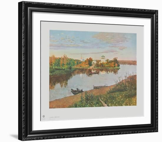 Eventide-Isaak Iljic Lewitan-Framed Collectable Print