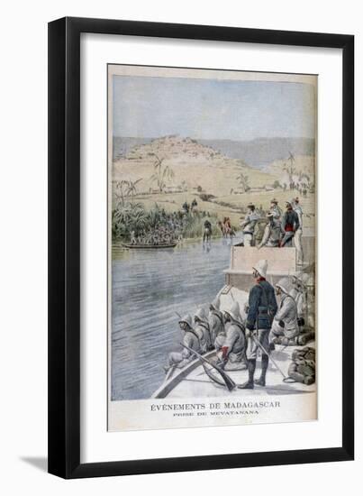 Events in Madagascar: the Capture of Mevatanana, 1895-Henri Meyer-Framed Giclee Print